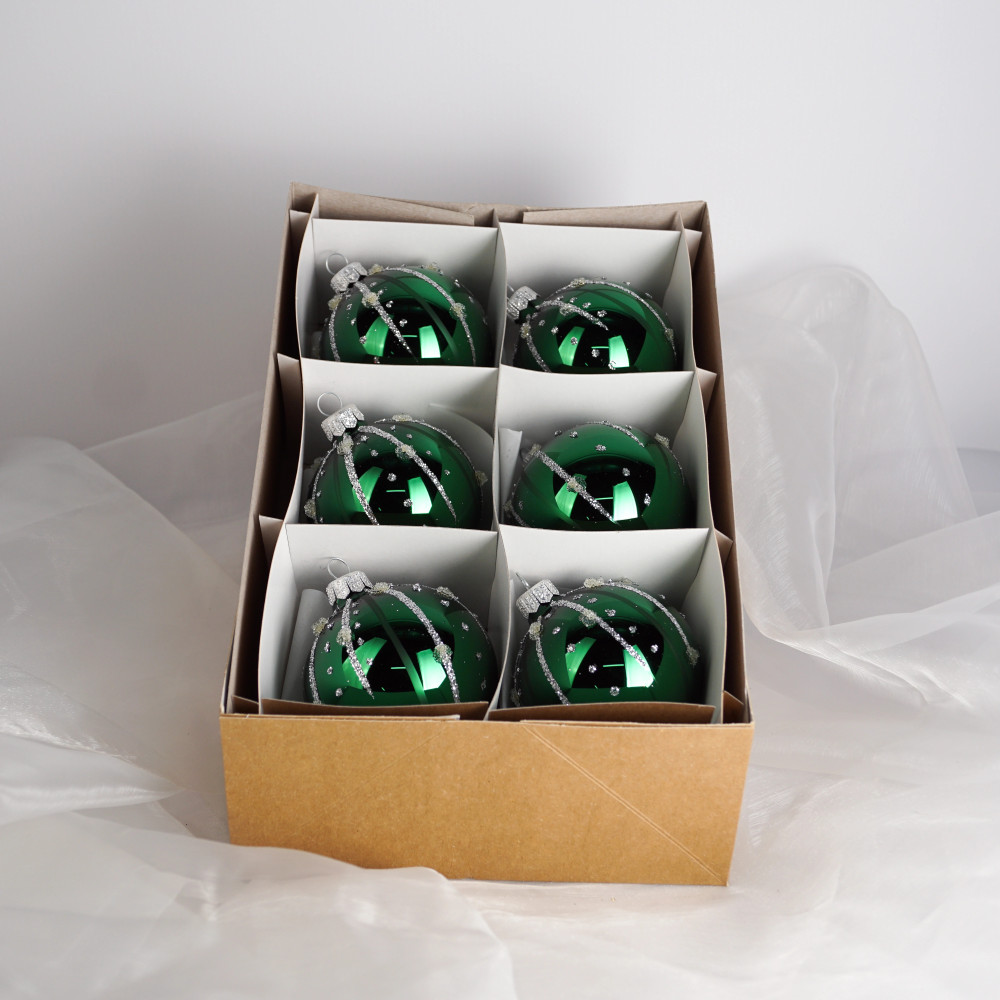 Komplet bombek "Zielono mi"