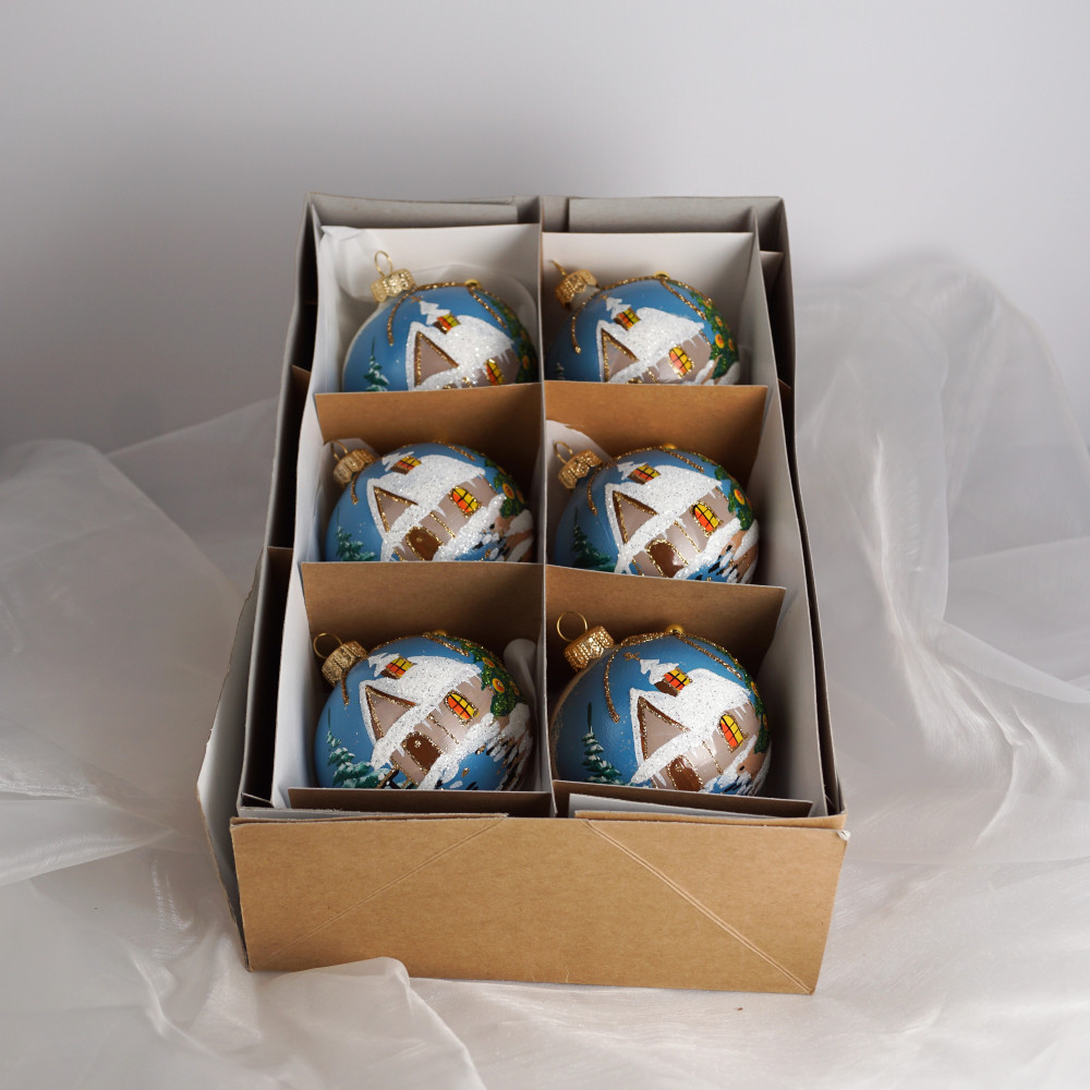 Komplet bombek "Złota kokarda"