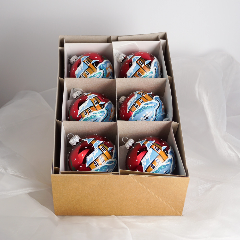 Komplet bombek "Niebiański kościół"