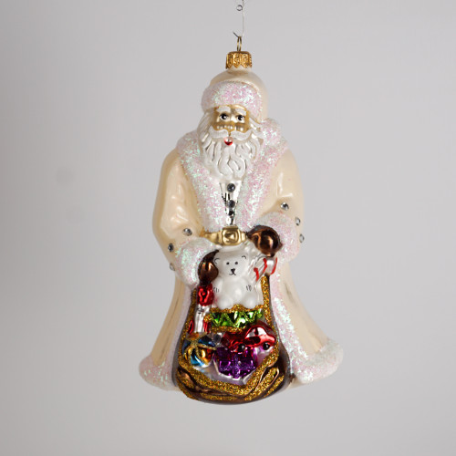 Forma "Dziadek Mróz Ecru z misiem"