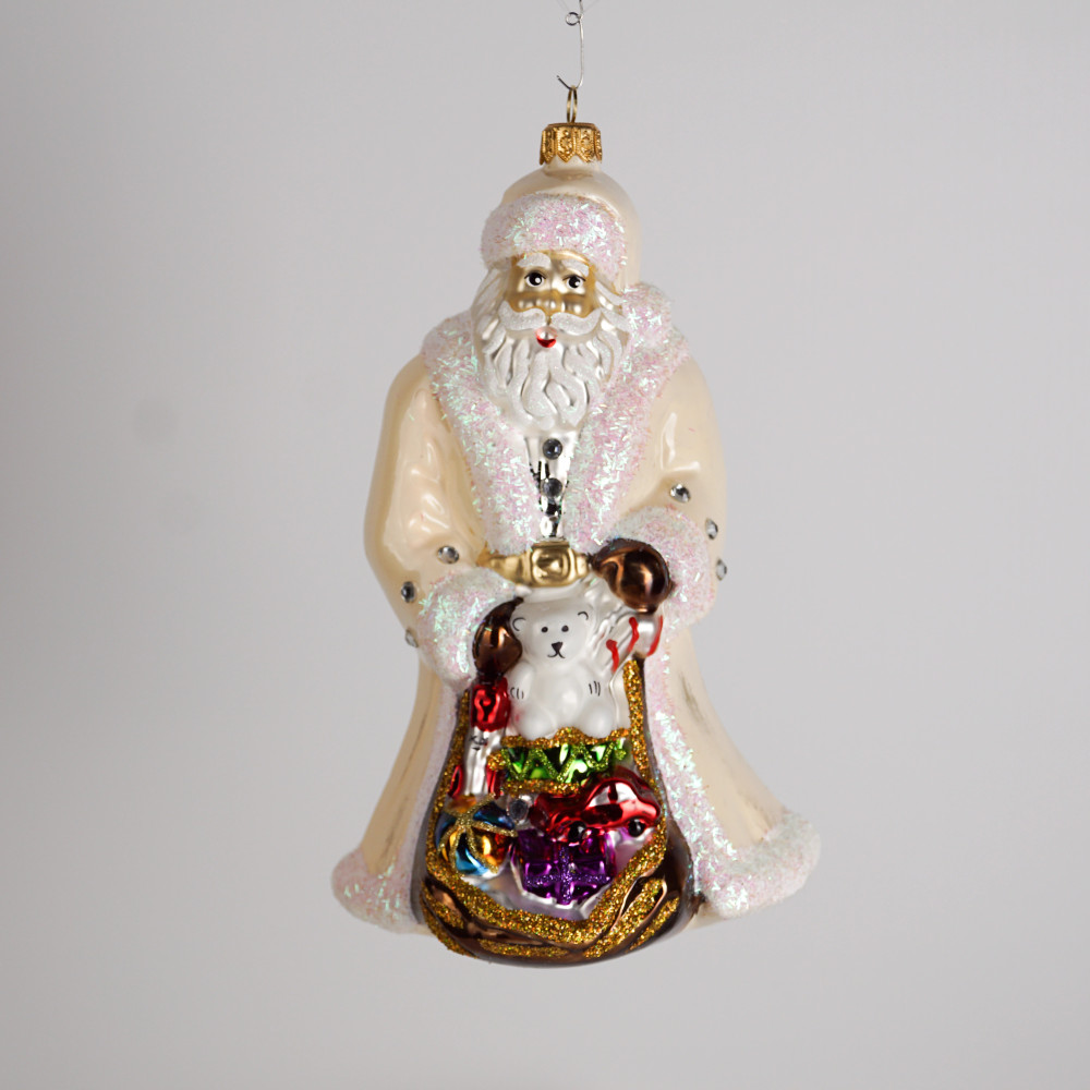 Forma "Dziadek Mróz Ecru z misiem"