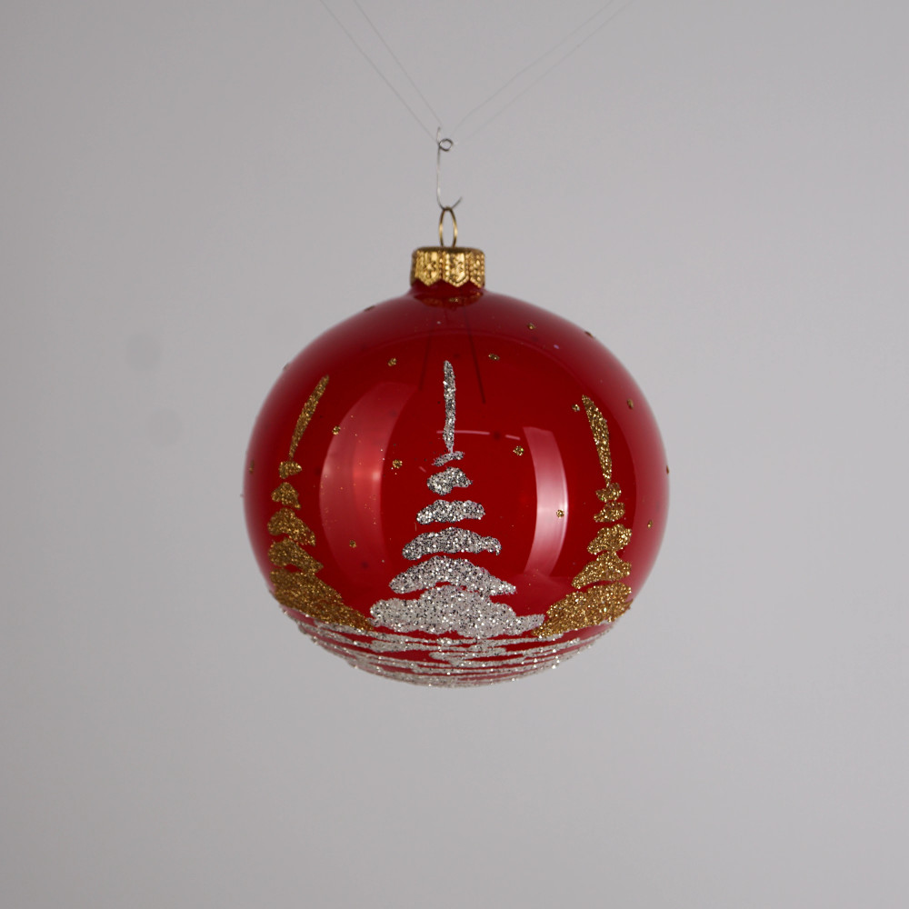 Komplet bombek "Czerwona noc"