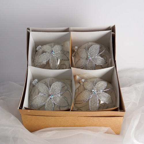 Komplet bombek "Kwiatowy błysk"