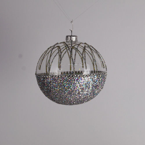 Komplet bombek "Srebrna półkula"