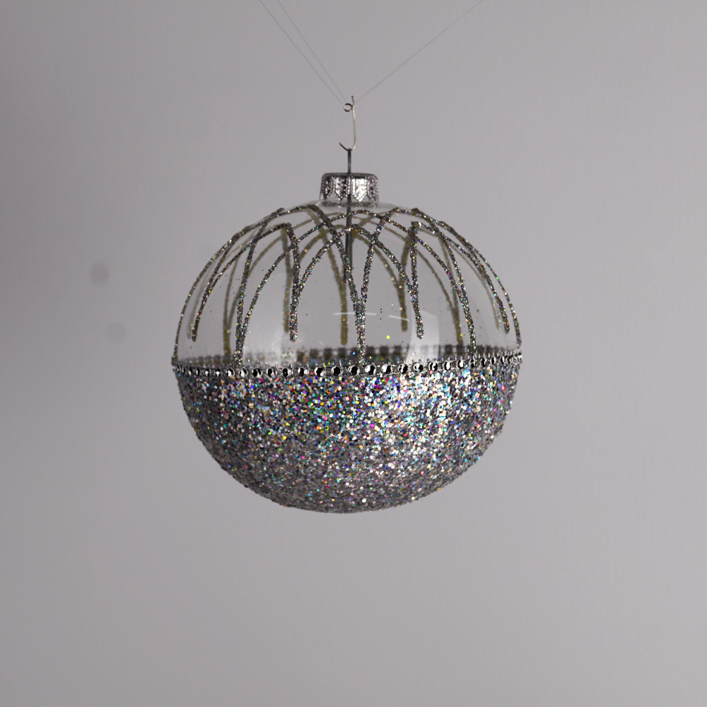 Komplet bombek "Srebrna półkula"