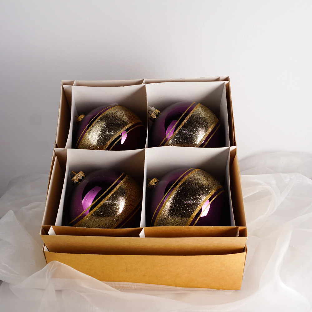 Komplet bombek "Złoty pas"