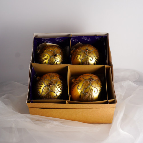 Komplet bombek "Kwiatowy układ"