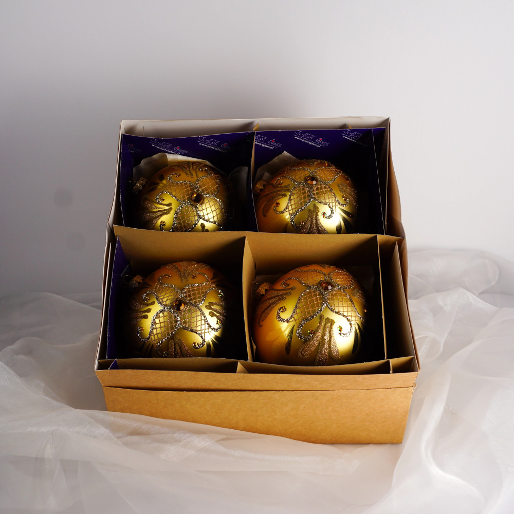 Komplet bombek "Kwiatowy układ"