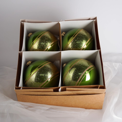 Komplet bombek "Zielony pas"