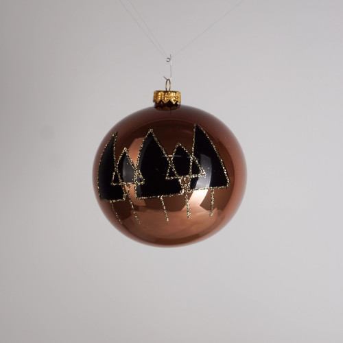 Komplet bombek "Minimalistyczne choinki"