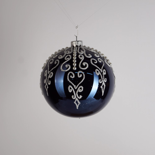 Komplet bombek "Perłowy wzór"